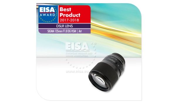 Sigma 135 mm EISA 2017-2018