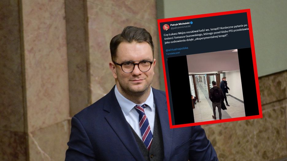 Mejza ucieka przed pytaniami Wirtualej Polski