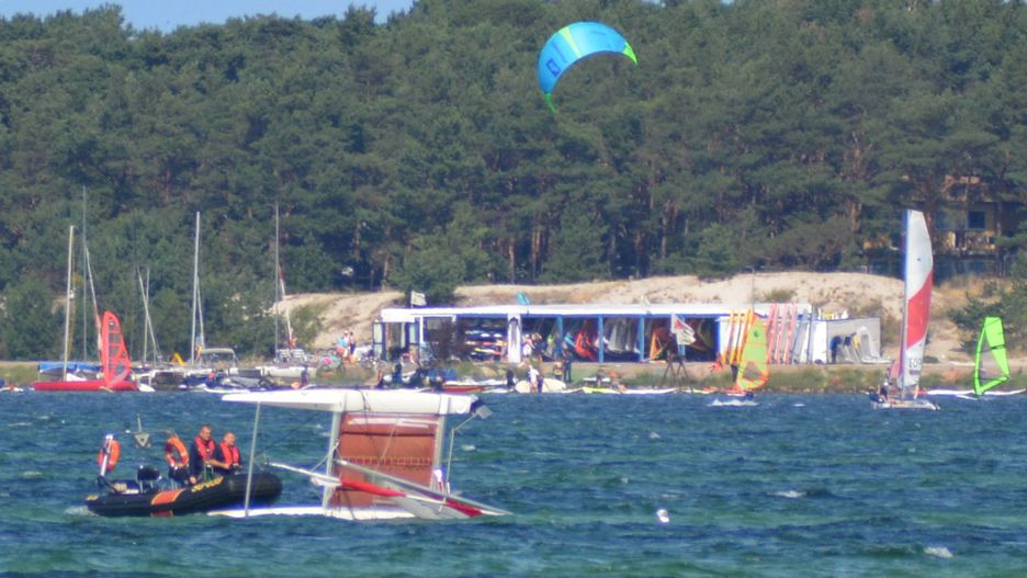 Wypadek na Bałtyku. Przewrócił się katamaran 