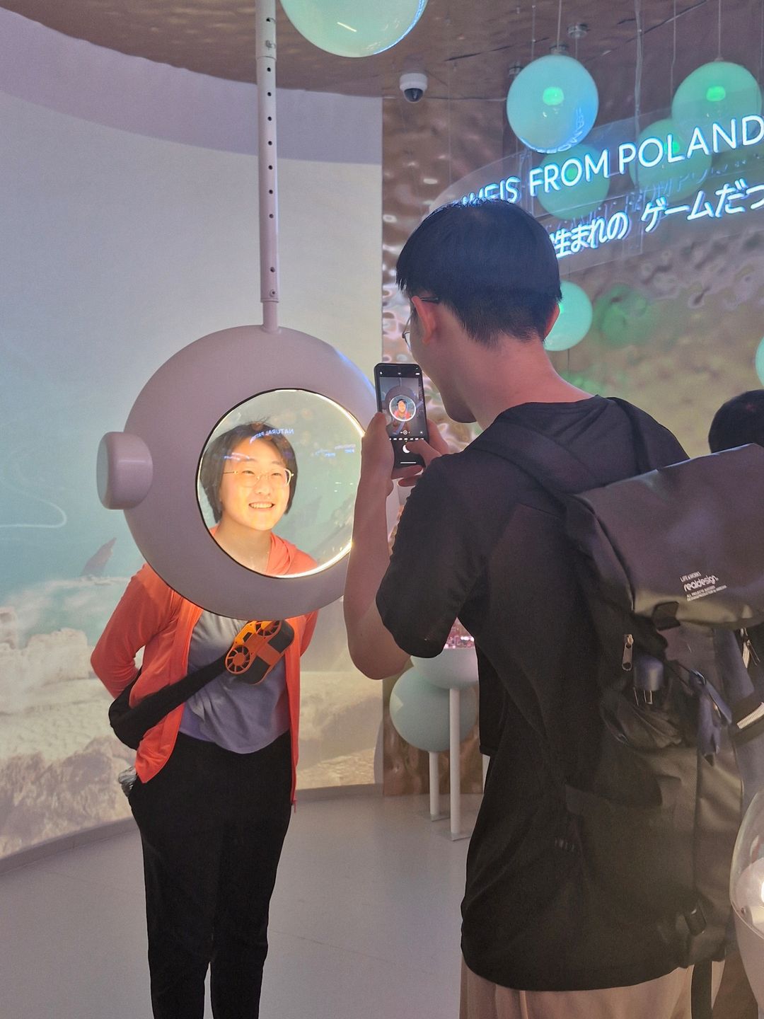 elementy polskiego pawilonu na EXPO2025