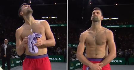 Co on wyprawia?! Djoković skradł show w Paryżu