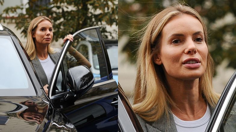 Izabela Janachowska na rodzinnym obiedzie