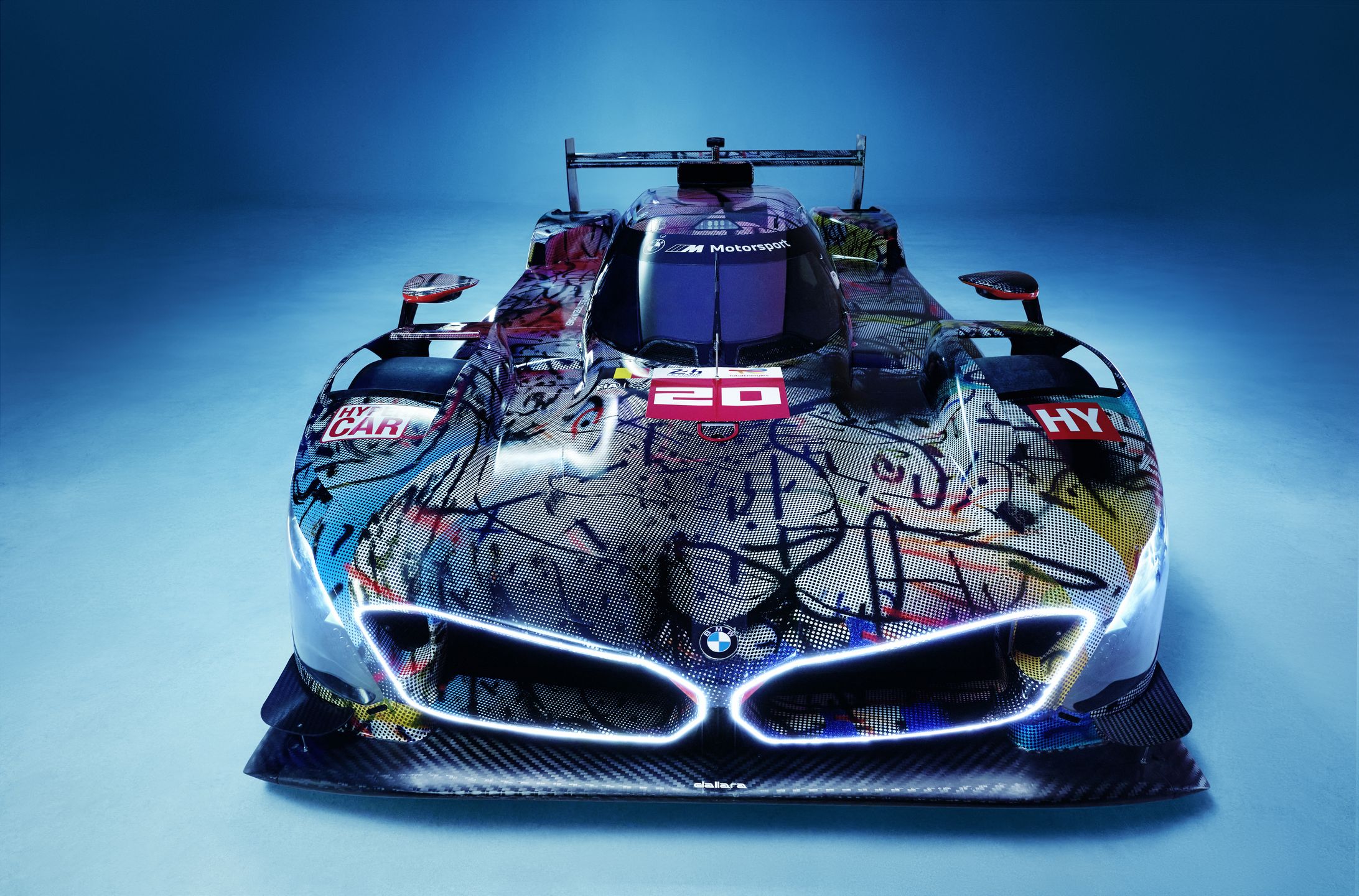 BMW M Hybrid V8 art car - proces powstawania