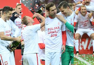 Tak piłkarze cieszyli się z awansu do Mistrzostw Świata w Rosji. "Polska dawaj!" (ZDJĘCIA)