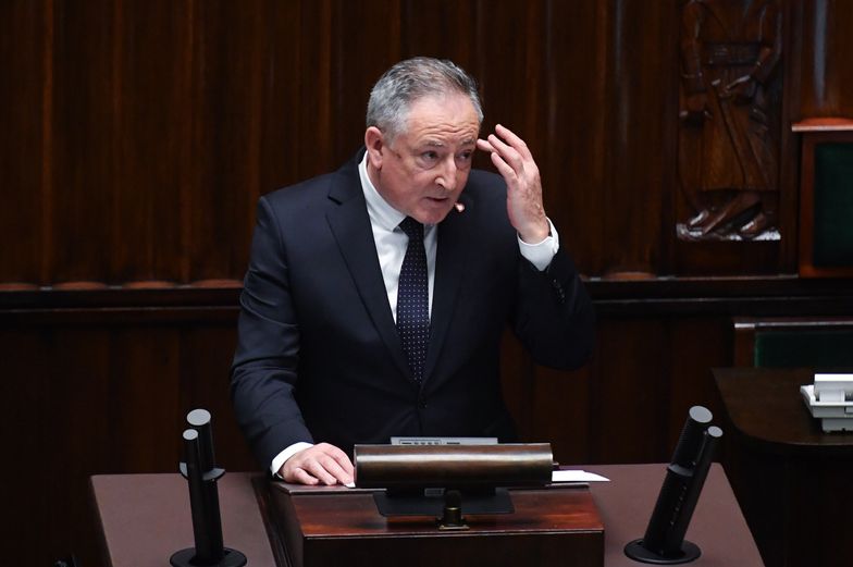 Minister Kultury i Dziedzictwa Narodowego Polski Bartłomiej Sienkiewicz
