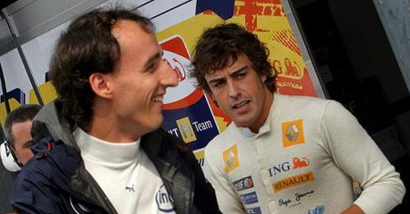 Robert Kubica rekomendowany przez Alonso
