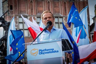 Donald Tusk zebrał pieniądze na kampanię. PO podała kwotę