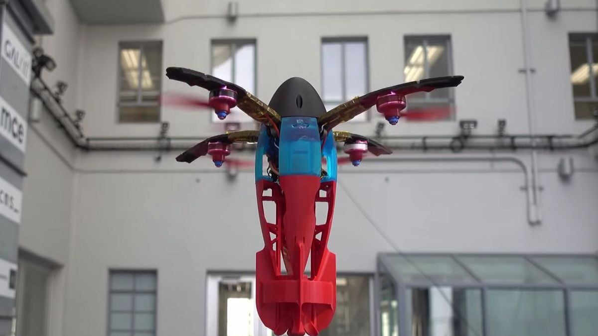 SQUID, czyli ”dron balistyczny” wystrzeliwany z wyrzutni 1