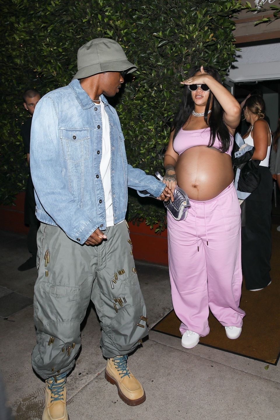 Rihanna w zaawansowanej ciąży i ASAP Rocky