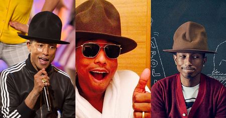 Pharrell zatrudnia 2 ludzi do... noszenia kapeluszy!