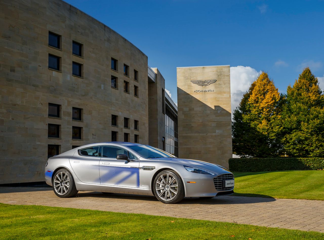Koncepcyjny Aston Martin RapidE (2015) - prąd zamiast V12