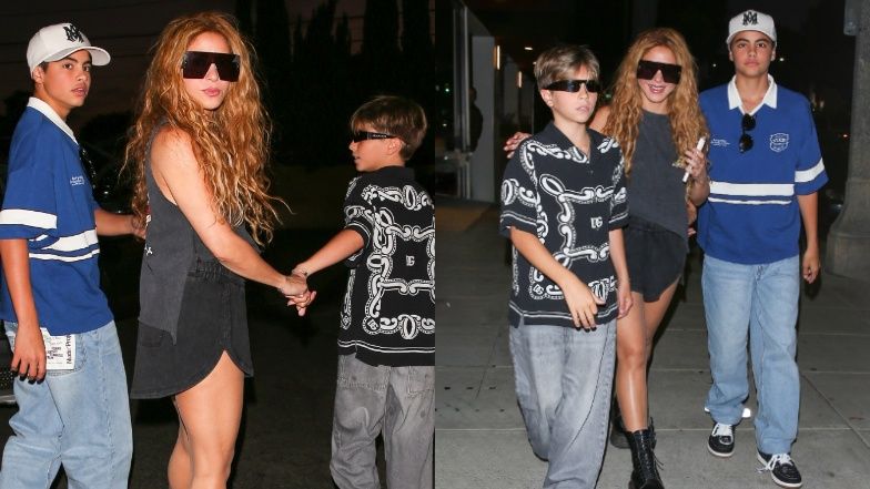 Shakira wybrała się na kolację z synami w Beverly Hills