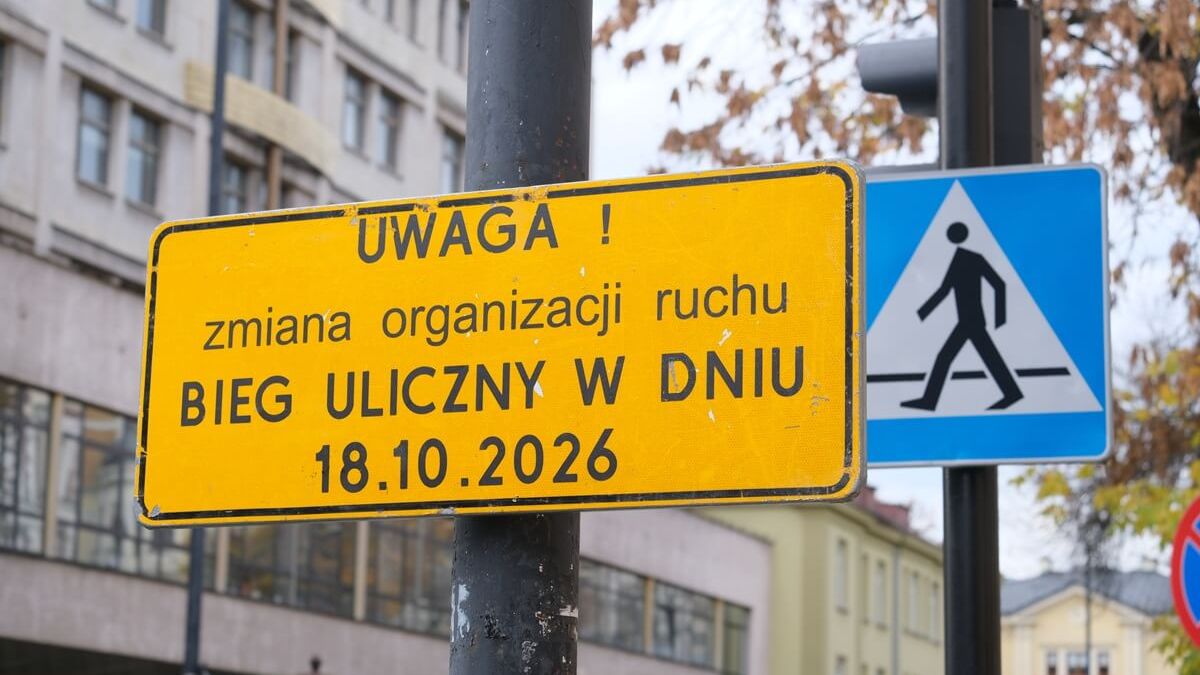 Zmiana organizacji w ruchu w związku z organizacją Półmaratonu Lubelskiego 18 października