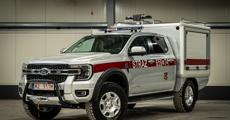Ford Ranger trafił do OSP. Ma wszystko, czego potrzebują strażacy