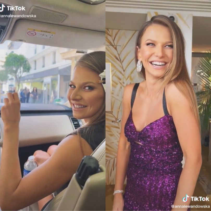 Anna Lewandowska wspomina pobyt w Cannes