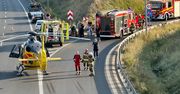 Tragedia na trasie S8. Nie żyje 45-letni motocyklista