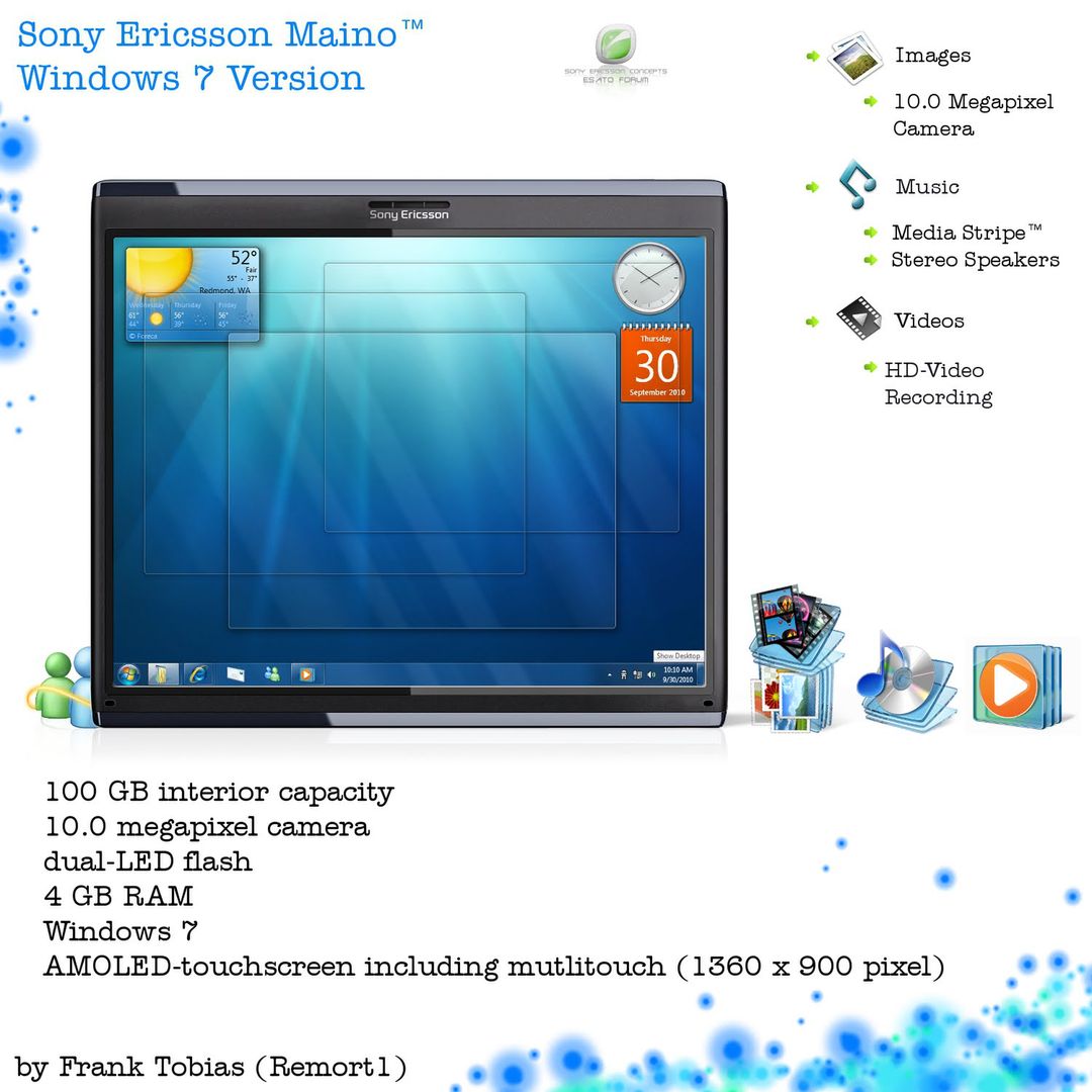 Przegląd koncepcji telefonów Sony Ericsson 7