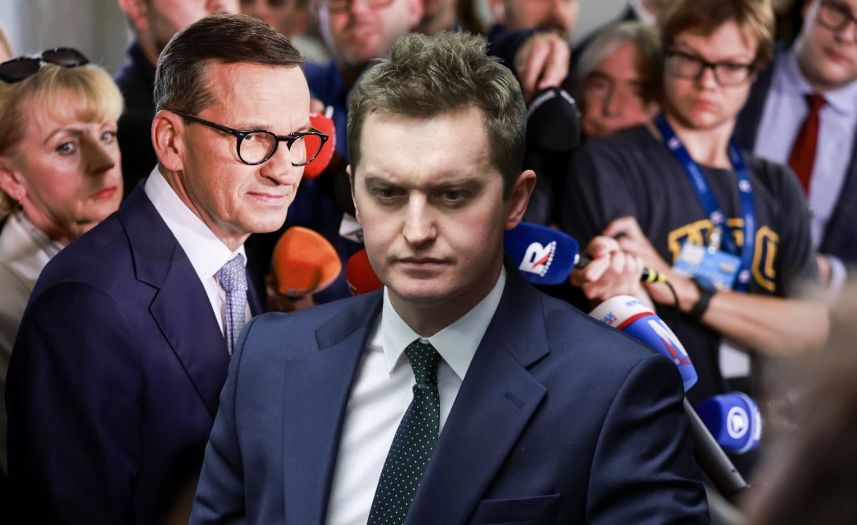 Morawiecki założy nową partię? Poseł PiS wspomniał o sondażach