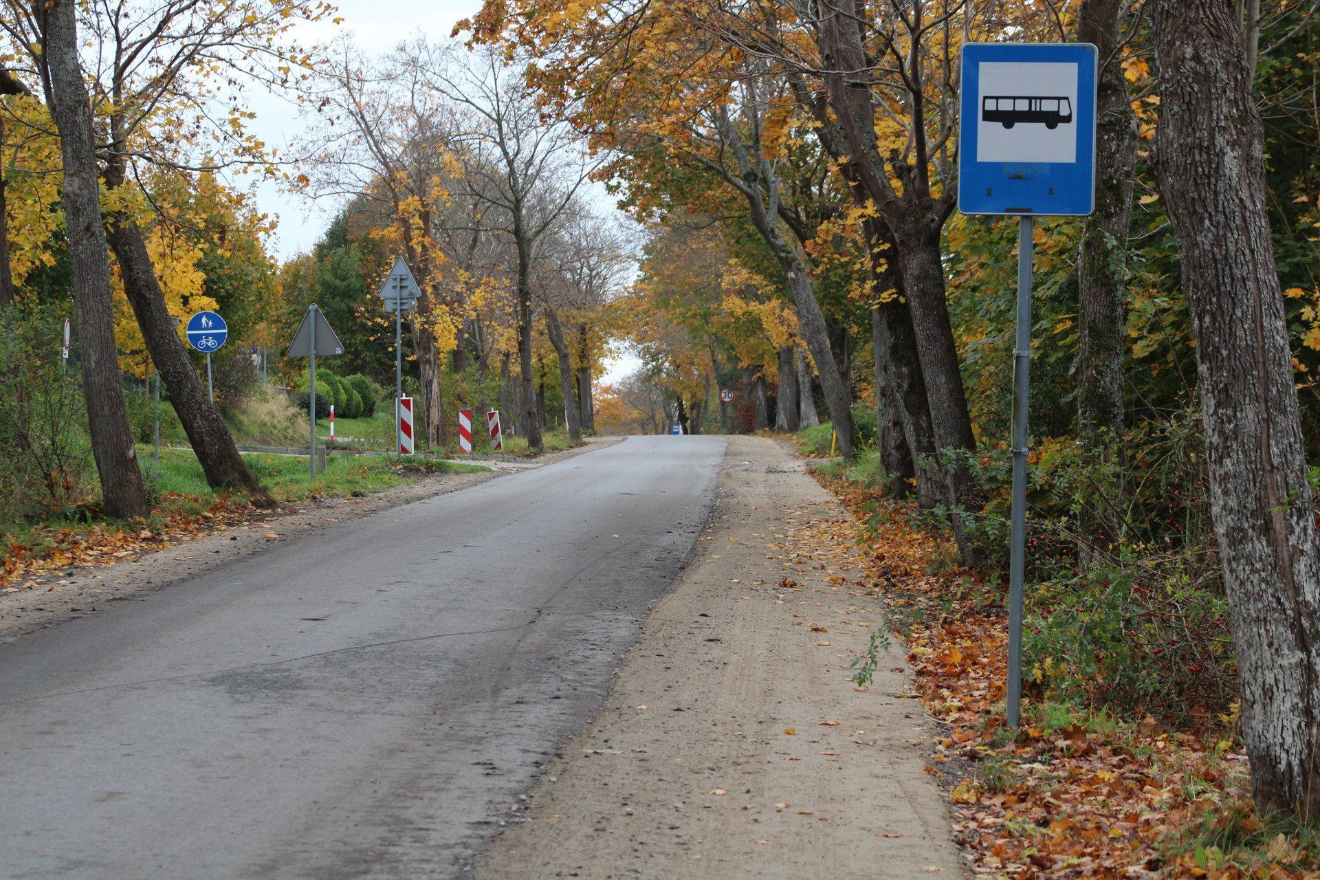 Interwencja, temat naprawy drogi pomiędzy Jamnem a Łabuszem