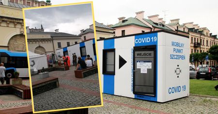 Zamość. Z punktu szczepień do karetki. Liczyła się każda minuta