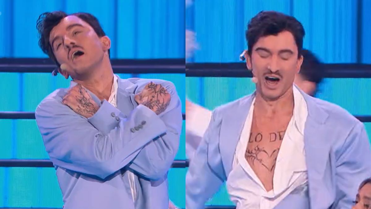 Modest Ruciński jako Damiano David w "Twoja twarz brzmi znajomo"