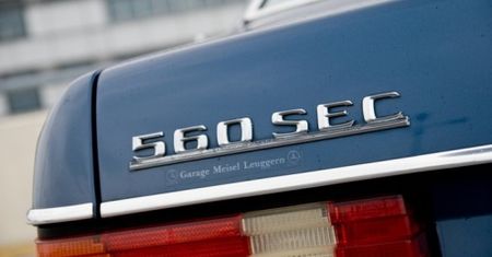 Używany Mercedes W126 SEC - gangsterskie coupe