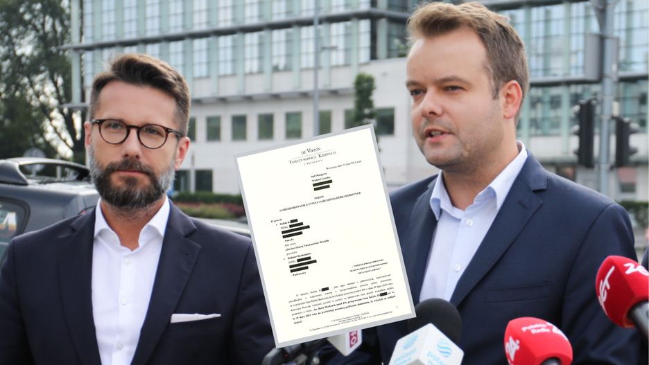 Radosław Fogiel i Rafał Bochenek zostali pozwani przez Rafała Rz.