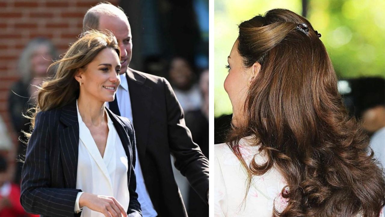 Księżna Kate zachwyca lśniącymi włosami. Jak o nie dba?