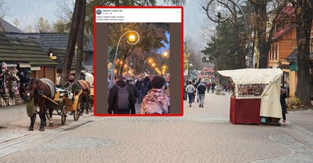 To nie fotomontaż. Ujęcie z Krupówek obiegło sieć. Spójrzcie