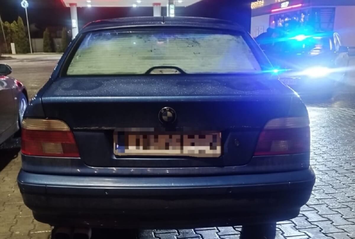 Kierowca zatrzymany za Drifft w miejscu publicznym