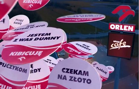 „Polska, biało-czerwoni” w kampanii Orlenu na igrzyska olimpijskie (wideo)