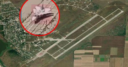 Atak Ukraińców na Krymie. Trafili rosyjski bombowiec
