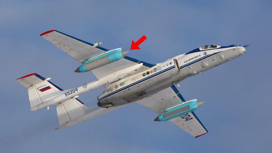 M-55 Geofizyka zauważony w 2024 r.