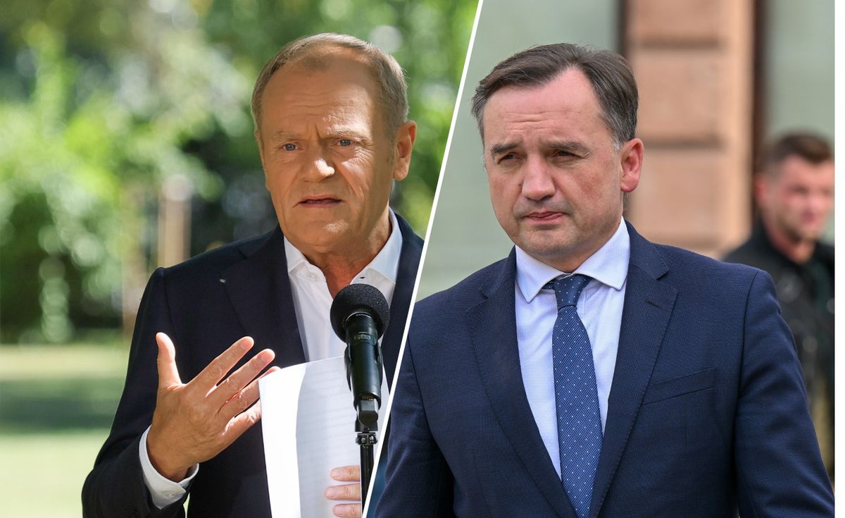 zbigniew ziobro, donald tusk, pis, fundusz sprawiedliwości Są prześladowani. Ziobro wbił szpilę Tuskowi