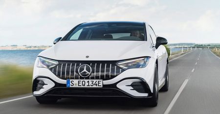 Mercedes EQE wyceniony w Polsce. Jest znacznie tańszy od EQS-a