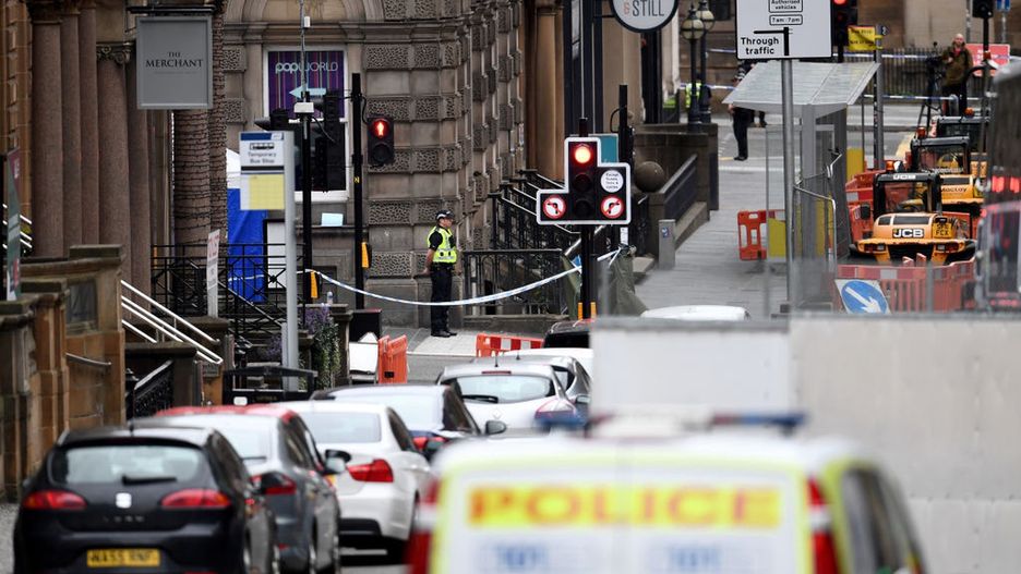 Atak nożownika w Glasgow (Wielka Brytania)