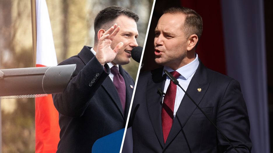Nawrocki na dobre zagościł na drugim miejscu w sondażach
