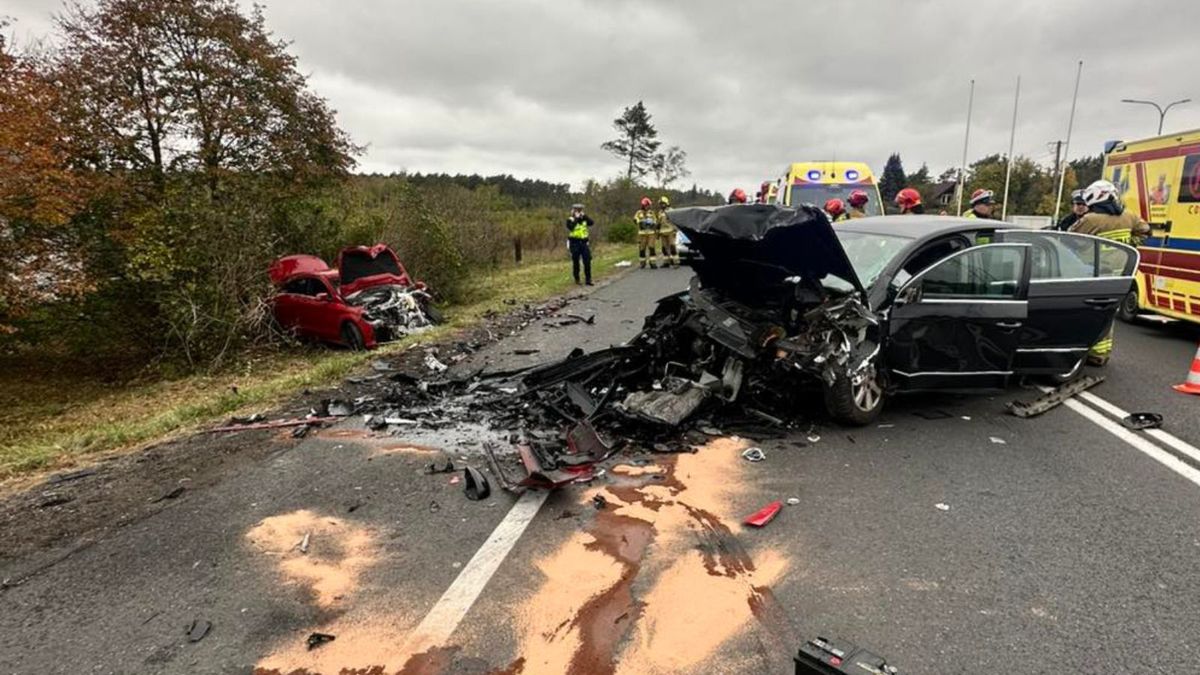 Wypadek, do którego doprowadził Krystian W.