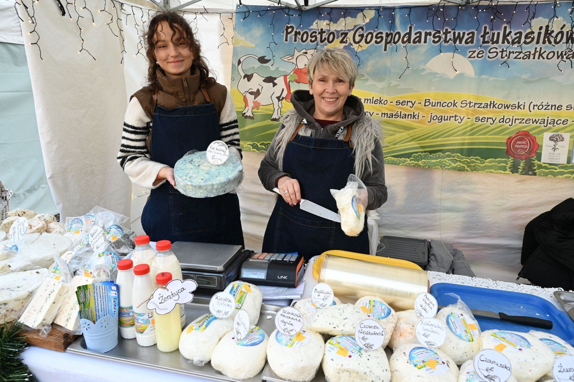 Sery  z gospodarstwa Łukasików - różne rodzaje i ceny zależne od gramatury.