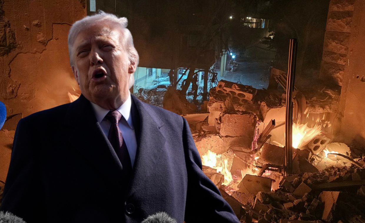 "Kolosalne zagrożenie dla Ameryki". Trump przemówił po ataku na Iran