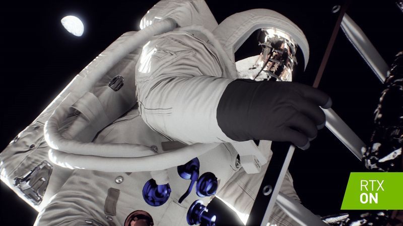 Apollo 11 - demo technolobiczne Nvidia RTX