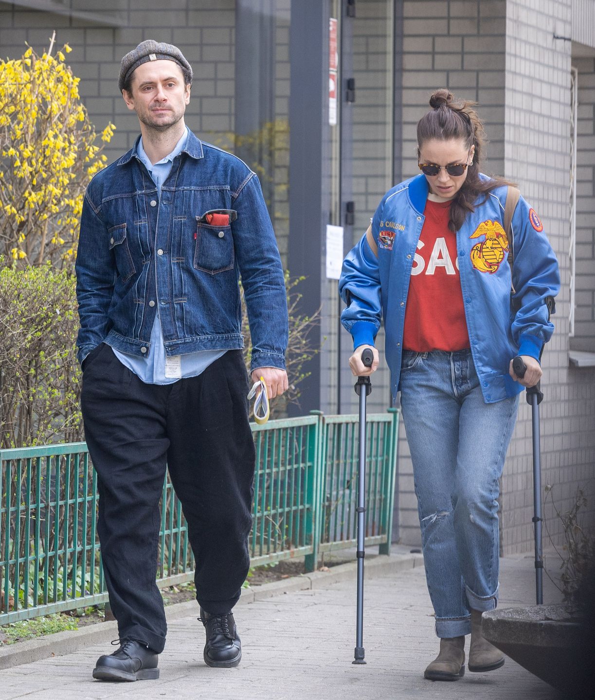 Katarzyna Wajda i Bartłomiej Kotschedoff na lodach