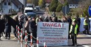 Gęstowice: Kolejny protest. Blokowali drogę, bo chcą uratować szkołę