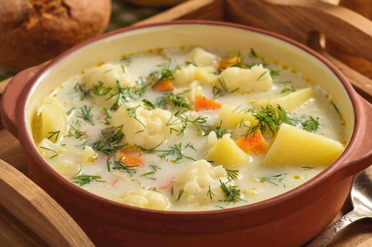 How to whiten soup without cream and milk