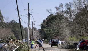 Tornado spustoszyło dwa stany. Wstrząsające nagrania