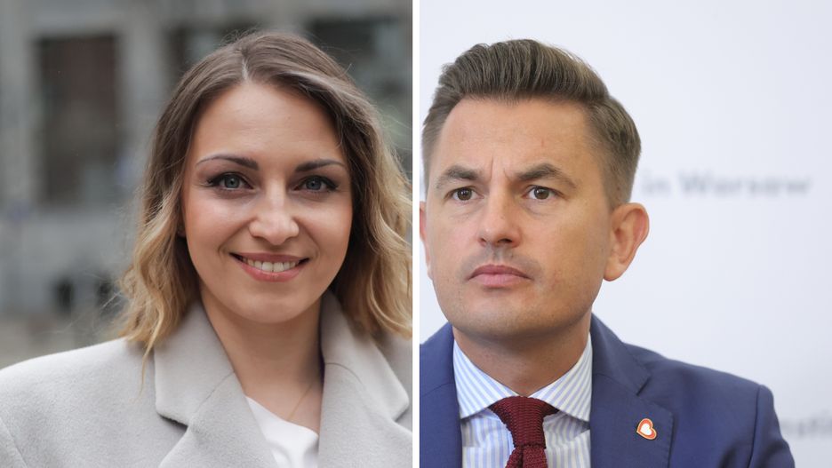 Kinga Gajewska i Arkadiusz Myrcha