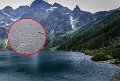 Na Morskim Oku topnieje lód. Odsłonił smutny widok