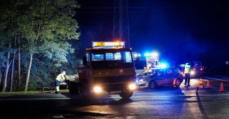 Poważny wypadek na DK10