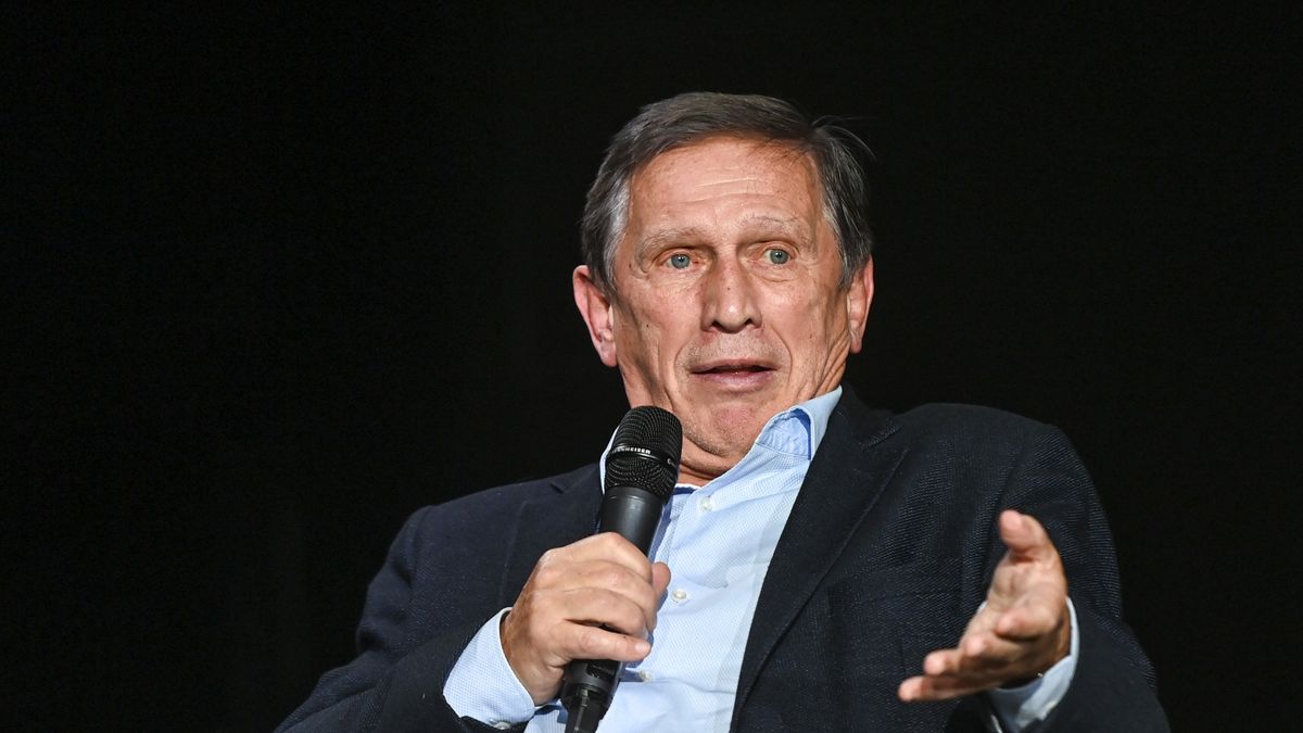 scena z: Jan Englert, SK:, , fot. Niemiec/AKPASpotkanie autorskie z Janem Englertem, listopad 2021, Jan Englert