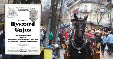 Nie żyje Ryszard Gajos. Miał 75 lat